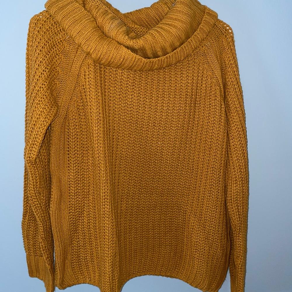 Oversized turtle neck sweater